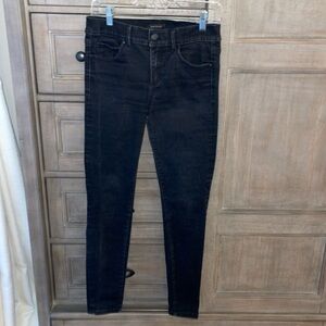 Ann Taylor black denim jeans, size 4